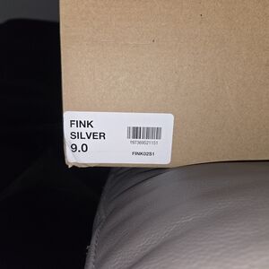 Steve Madden Silver Heeled Boots